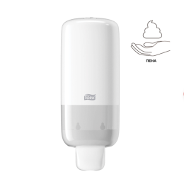 Дозатор для жидкого мыла-пены TORK (Система S4) Elevation, 1 л, белый, 561500