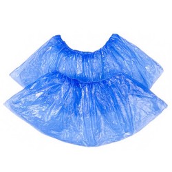 Бахилы 43 см х 14 см ЭКСТРА XL СИНИЙ по 100 шт. (1/40 шт.)