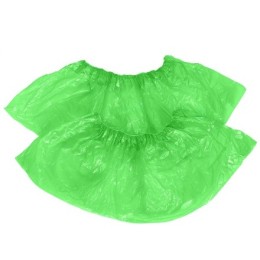 Бахилы детские 30 см х 12 см Стандарт EleGreen зеленые по 100 шт. (1/80 шт.) ГПЭЛ-ДетСтЗ АКЦИЯ