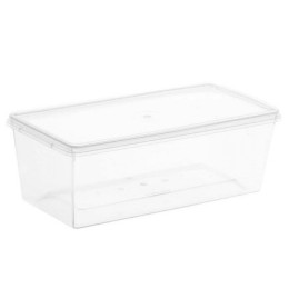 Контейнер прямоугольный с крышкой 517 мл (160х80х60) ВЗЛП (304 шт.) 5087п