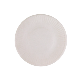 Тарелка картонная d-170 мелованная белая (100/1000 шт.) Диапазон