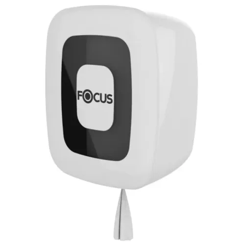 Диспенсер Focus для бумажных полотенец с центральной вытяжкой белый в Екатеринбург — Uralhoz.ru