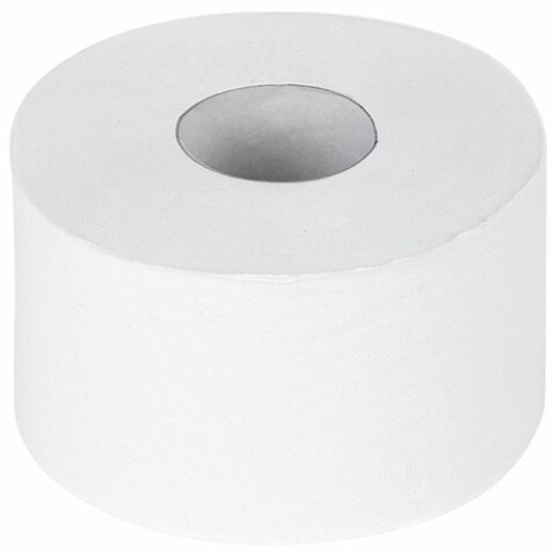 Бумага туалетная 200 м, LAIMA (T2), UNIVERSAL WHITE, 1-слойная, цвет белый, КОМПЛЕКТ 12 рулонов, 111335 в Екатеринбург — Uralhoz.ru