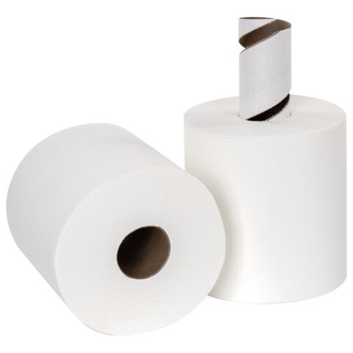 Полотенца бумажные с центральной вытяжкой 150 м, LAIMA (Система M2) PREMIUM, 2-слойные, белые, КОМПЛЕКТ 6 рулонов, 112507 в Екатеринбург — Uralhoz.ru