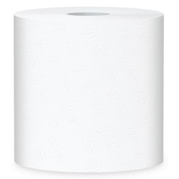 Полотенца бумажные рулонные 150 м, PROtissue (H1) PREMIUM, 2-слойные, белые, КОМПЛЕКТ 6 рулонов, С222