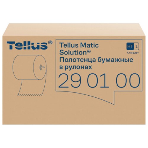 Полотенца бумажные рулонные 280 м, Tellus/TORK Matic (Система H1) UNIVERSAL, КОМПЛЕКТ 6 рулонов, 290100 в Екатеринбург — Uralhoz.ru