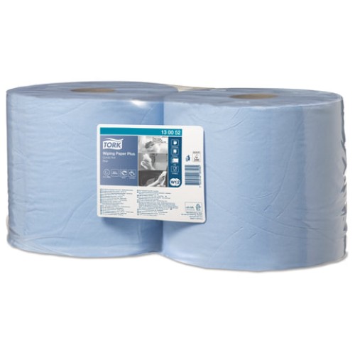 Бумага протирочная TORK (Система W1, W2), КОМПЛЕКТ 2 штуки, Advanced, 750 листов в рулоне, 34х23,5 см, 2-слойная, 130052 в Екатеринбург — Uralhoz.ru