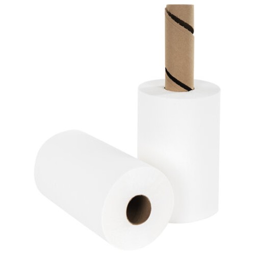 Полотенца бумажные с центральной вытяжкой 165 м, LAIMA (M1/M2) ADVANCED, 1-слойные, белые, КОМПЛЕКТ 6 рулонов, 126098 в Екатеринбург — Uralhoz.ru