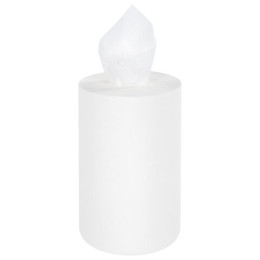 Полотенца бумажные с центральной вытяжкой 165 м, LAIMA (M1/M2) ADVANCED, 1-слойные, белые, КОМПЛЕКТ 6 рулонов, 126098