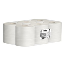 Бумага туалетная 200 м, VEIRO Professional (Система T2), КОМПЛЕКТ 12 шт., Basic, T102
