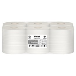 Бумага туалетная 200 м, VEIRO Professional (Система T2), КОМПЛЕКТ 12 шт., Basic, T102