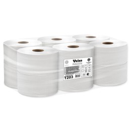 Бумага туалетная 200 м, VEIRO Professional (Система T2), КОМПЛЕКТ 12 шт, Comfort, 2-слойная, T203