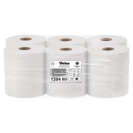 Бумага туалетная 170 м, VEIRO Professional (Система T2), КОМПЛЕКТ 12 шт., Comfort, 2-слойная, T204