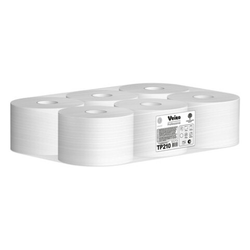 Бумага туалетная 215 м, VEIRO (Система T8), КОМПЛЕКТ 6 шт., с центральной вытяжкой, Comfort, 2-слойная, TP210 в Екатеринбург — Uralhoz.ru