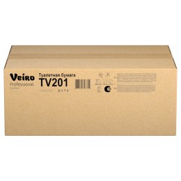 Бумага туалетная VEIRO (Система T3), КОМПЛЕКТ 30 шт., Comfort, листовая, 250 листов, 21х10,8 см, 2-слойная, TV201