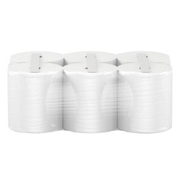 Полотенца бумажные рулонные 150 м, VEIRO (Система H1) COMFORT, 2-слойные, белые, КОМПЛЕКТ 6 рулонов, K203