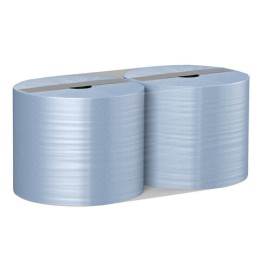 Бумага протирочная VEIRO (Система W1), КОМПЛЕКТ 2 шт., 1000 листов в рулоне, 24х35 см, 2-слойная, Comfort, W201