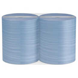 Бумага протирочная VEIRO (Система W1), КОМПЛЕКТ 2 шт., 1000 листов в рулоне, 33х35 см, 2-слойная, Comfort, W202