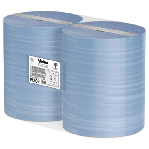 Бумага протирочная VEIRO (Система W1), КОМПЛЕКТ 2 шт., 1000 листов в рулоне, 33х35 см, 2-слойная, Comfort, W202 в Екатеринбург — Uralhoz.ru