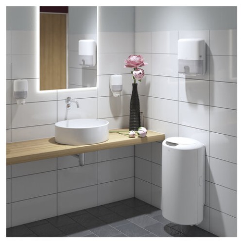 Дозатор для жидкого мыла TORK (Система S2) Elevation, 0,5 л, mini, белый, 561000 в Екатеринбург — Uralhoz.ru