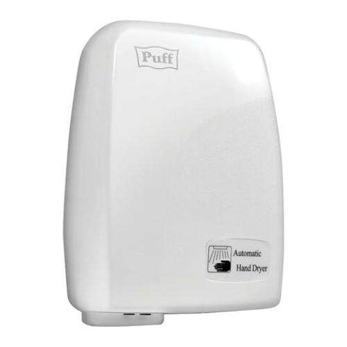 Сушилка для рук PUFF-120, 1200 Вт, пластик, белая, 1401.334 в Екатеринбург — Uralhoz.ru
