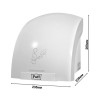 Сушилка для рук PUFF-8820, 2000 Вт, пластик, белая, 1401.308 в Екатеринбург — Uralhoz.ru