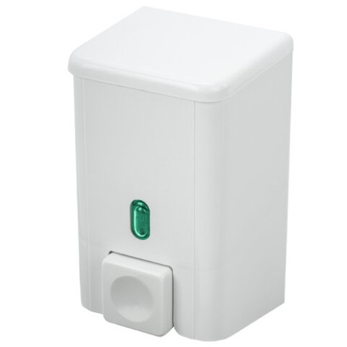 Дозатор для жидкого мыла и антисептика PRIMA NOVA, НАЛИВНОЙ, белый, 0,5 л, SD01 в Екатеринбург — Uralhoz.ru