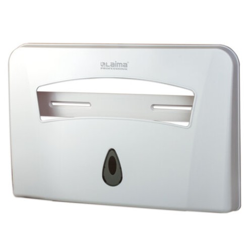 Диспенсер для покрытий на унитаз LAIMA PROFESSIONAL CLASSIC (Система V1) 1/2 сложения, белый, ABS-пластик, 601429 в Екатеринбург — Uralhoz.ru