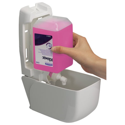 Дозатор для жидкого мыла 1 литр KIMBERLY-CLARK Aquarius, белый, 6948 в Екатеринбург — Uralhoz.ru