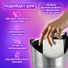 Урна настольная 1,2 литра для мусора с качающейся крышкой, d 12х16,5 см, нержавеющая сталь, LAIMA, 601618 в Екатеринбург — Uralhoz.ru