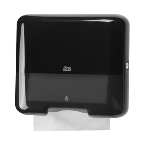 Диспенсер для полотенец TORK (Система H3) Elevation, mini, V-сложения, черный, 553108 в Екатеринбург — Uralhoz.ru