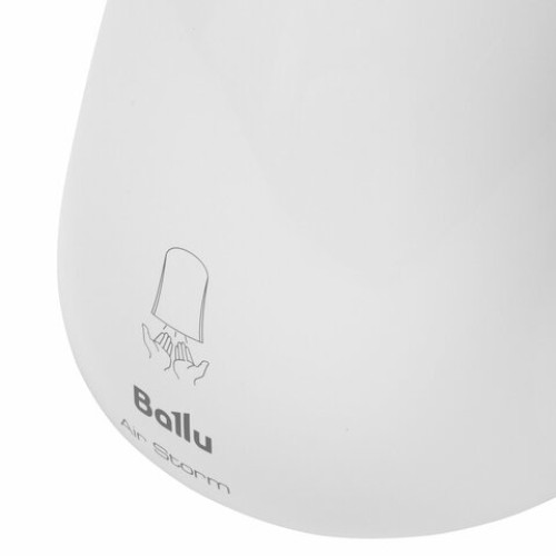 Сушилка для рук BALLU BAHD-1000AS, 1000 Вт, пластик, белая в Екатеринбург — Uralhoz.ru