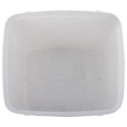 Ведро мусорное с КРЫШКОЙ (качающейся) 15 литров, 