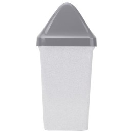 Ведро мусорное с КРЫШКОЙ (качающейся) 25 литров, 