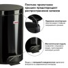 Ведро мусорное с педалью 12 литров 