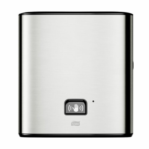 Диспенсер для полотенец СЕНСОРНЫЙ TORK (Система H1) Matic, в рулонах, (батарея R20) металлический, 460001 в Екатеринбург — Uralhoz.ru