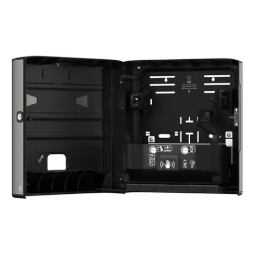 Диспенсер для полотенец СЕНСОРНЫЙ TORK (Система H1) Matic, в рулонах, (батарея R20) металлический, 460001 в Екатеринбург — Uralhoz.ru