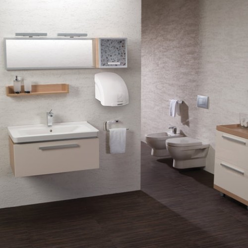 Сушилка для рук SONNEN HD-688, 2000 Вт, пластиковый корпус, белая, 604192 в Екатеринбург — Uralhoz.ru