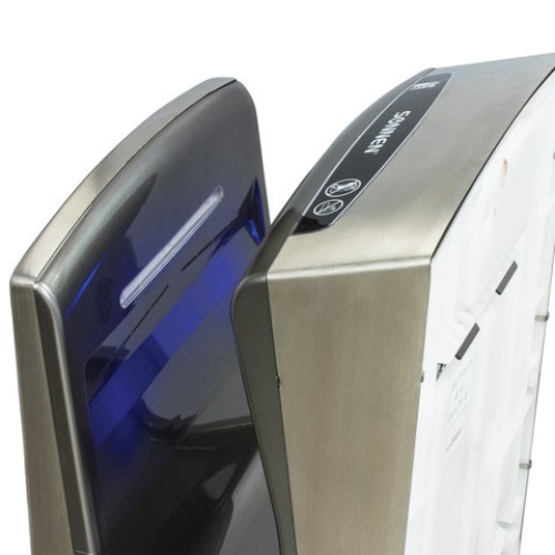 Сушилка для рук SONNEN K7, 1650 Вт, погружного типа, время сушки 10 секунд, нержавеющая сталь, антивандальная, 604750 в Екатеринбург — Uralhoz.ru