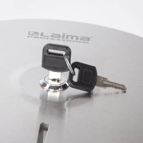 Диспенсер для туалетной бумаги LAIMA PROFESSIONAL BASIC (Система T2) малый, нержавеющая сталь, матовый, 605048 в Екатеринбург — Uralhoz.ru