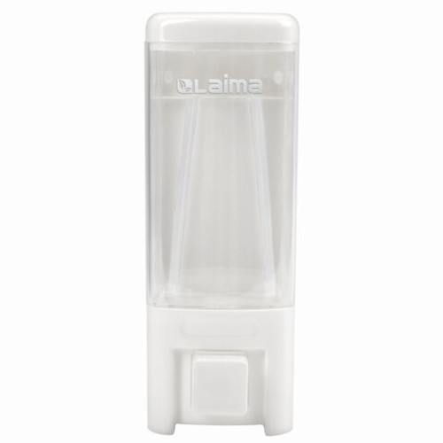 Дозатор для жидкого мыла LAIMA, НАЛИВНОЙ, 0,48 л, белый, ABS пластик, 605052 в Екатеринбург — Uralhoz.ru