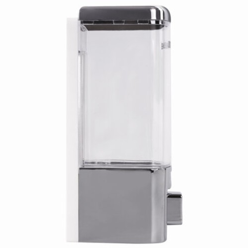 Дозатор для жидкого мыла LAIMA, НАЛИВНОЙ, 0,48 л, хром, ABS-пластик, 605053 в Екатеринбург — Uralhoz.ru