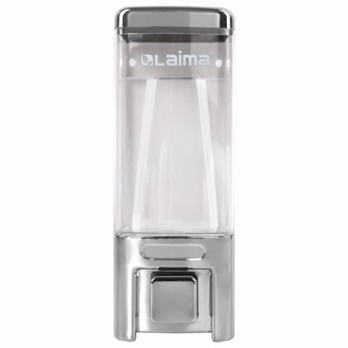 Дозатор для жидкого мыла LAIMA, НАЛИВНОЙ, 0,48 л, хром, ABS-пластик, 605053 в Екатеринбург — Uralhoz.ru