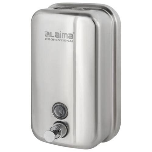 Дозатор для жидкого мыла LAIMA PROFESSIONAL INOX (гарантия 3 года), 1 л, нержавеющая сталь, зеркальный, 605393 в Екатеринбург — Uralhoz.ru