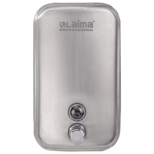 Дозатор для жидкого мыла LAIMA PROFESSIONAL INOX (гарантия 3 года), 1 л, нержавеющая сталь, матовый, 605395 в Екатеринбург — Uralhoz.ru