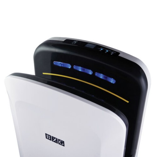 Сушилка для рук BXG-JET-7200, 1650 Вт, ультрафиолет, погружного типа, время сушки 10 секунд, пластик, белая в Екатеринбург — Uralhoz.ru