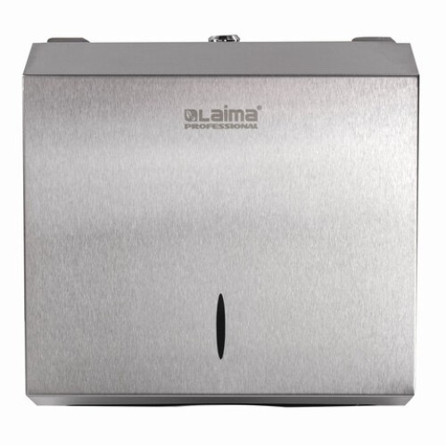 Диспенсер для полотенец LAIMA PROFESSIONAL INOX, (Система H3) V-сложения, нержавеющая сталь, матовый, 605696 в Екатеринбург — Uralhoz.ru