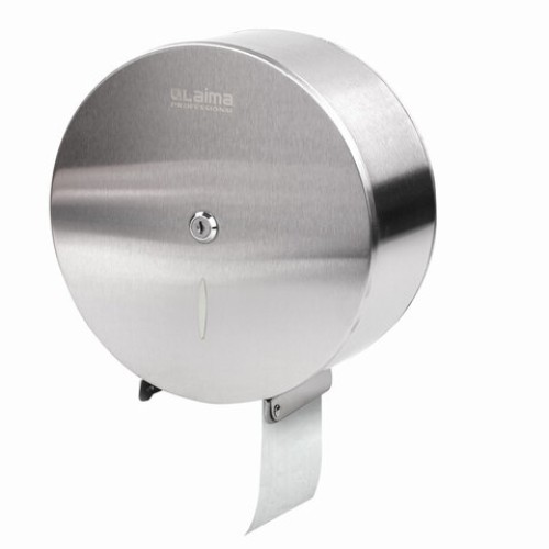 Диспенсер для туалетной бумаги LAIMA PROFESSIONAL INOX, (Система T2) малый, нержавеющая сталь, матовый, 605698 в Екатеринбург — Uralhoz.ru