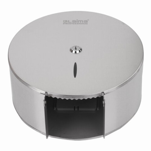 Диспенсер для туалетной бумаги LAIMA PROFESSIONAL INOX, (Система T2) малый, нержавеющая сталь, матовый, 605698 в Екатеринбург — Uralhoz.ru