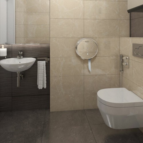 Диспенсер для туалетной бумаги LAIMA PROFESSIONAL INOX, (Система T2) малый, нержавеющая сталь, зеркальный, 605699 в Екатеринбург — Uralhoz.ru